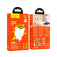 Hoco N52 20W Dual Ladegerät USB-A + USB-C QC3.0 PD Weiß - MIZO.at