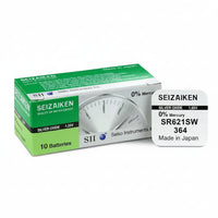 Seizaiken SEIKO 364 SR621SW Silberoxid Uhrbatterie - MIZO.at