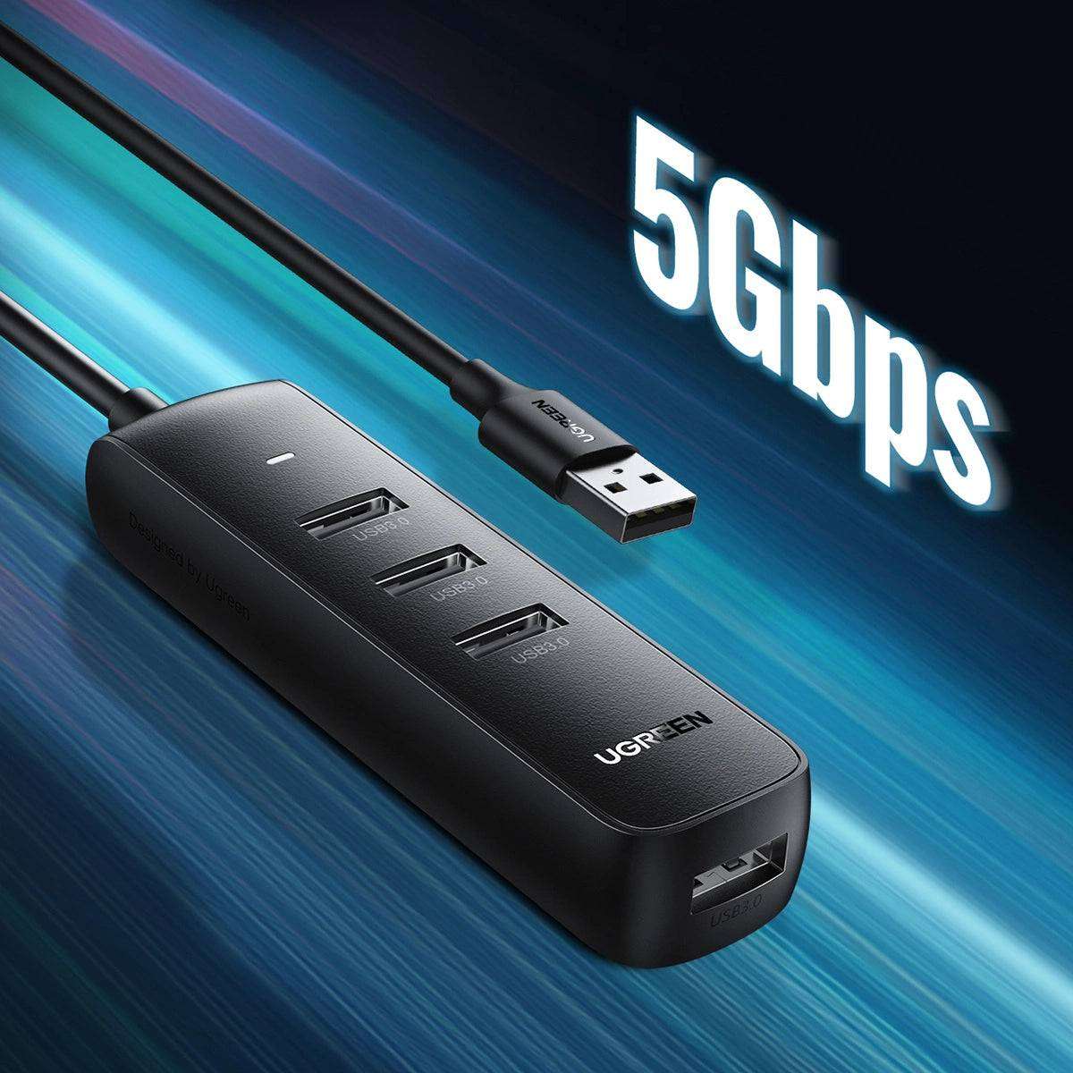 Ugreen 4-in-1 USB Hub | Expand Connectivity & Boost Productivity - MIZO.at