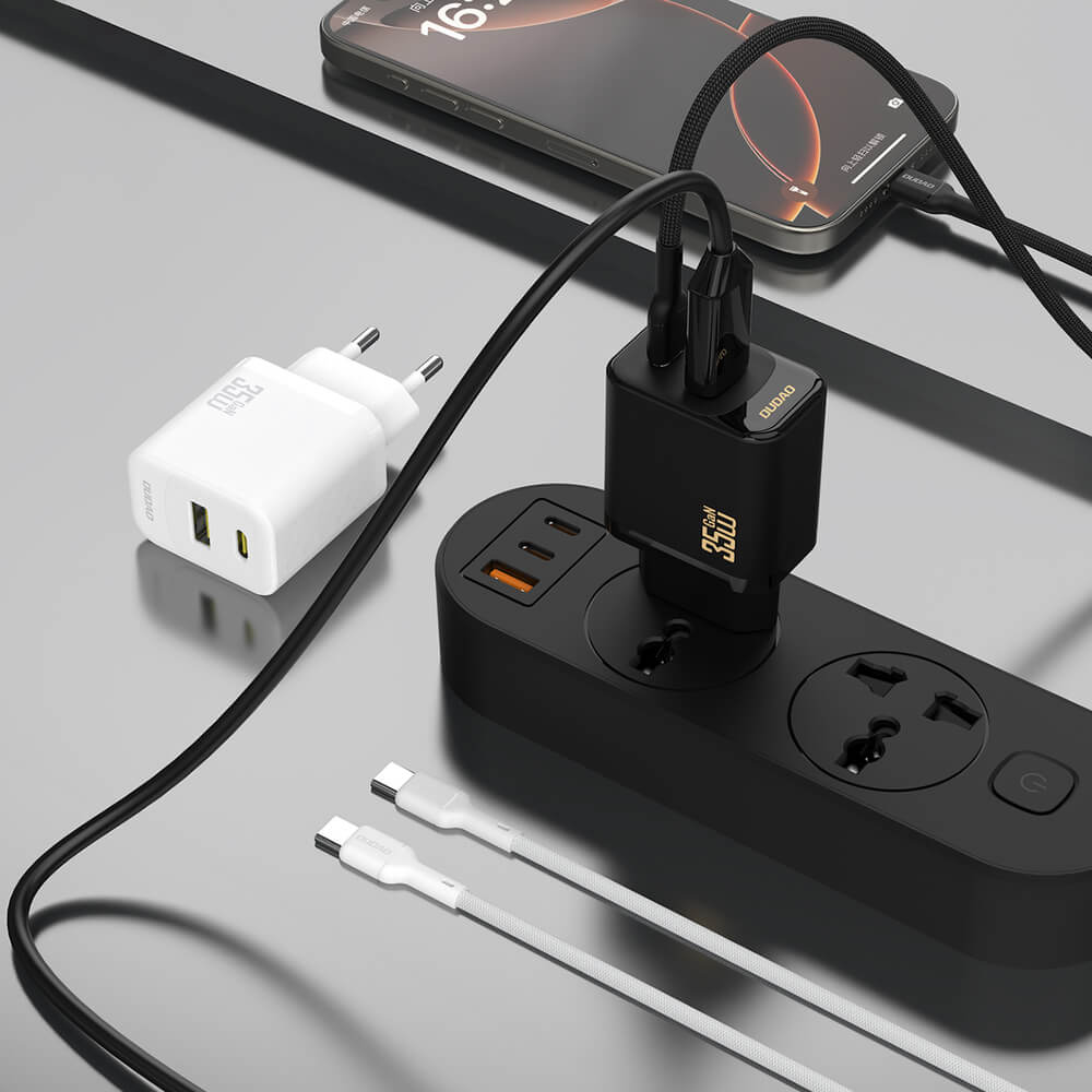 Dudao A27 Max 35W GaN Schnellladegerät USB-C Weiß - MIZO.at