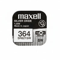Maxell 364 SR621SW Silberoxid Uhrbatterie Made in Japan - MIZO.at