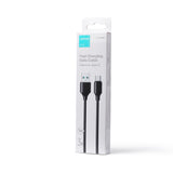 USB-Type-C Kabel, 1 m Schwarz – 3A Schnellladen & 480 Mbps Datenübertragung - MIZO.at