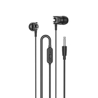 Borofone BM72 Majestic Black Headphones | Wired, 3.5mm Jack - MIZO.at