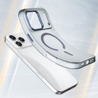 Magnetic Abrasive iPhone 17 Pro Case MagSafe Matte Blau - MIZO.at