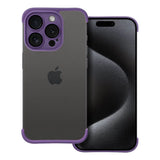 iPhone 15 Plus Mini Bumpers Case Dunkelviolett – Kamera- & Kantenschutz - MIZO.at