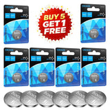 5+1 GRATIS – HOCO CR2430 Lithium Batterie 6er Pack - MIZO.at