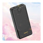 Dudao K10Pro Powerbank 20.000mAh mit Dual USB-A, Schwarz - MIZO.at