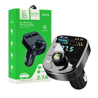 Denmen FM Transmitter Dual USB Schwarz DZ18 - MIZO.at