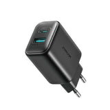 Joyroom JR-TCF13 25W USB-C/USB-A Ladegerät Schwarz Dual-Port PD/QC - MIZO.at