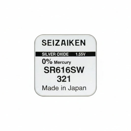 Seizaiken SEIKO 321 SR616SW Silberoxid Uhrbatterie - MIZO.at