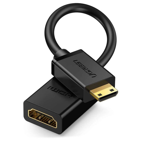 Ugreen HDMI–Mini HDMI Adapter 4K@60Hz – Aluminium & Gold - MIZO.at