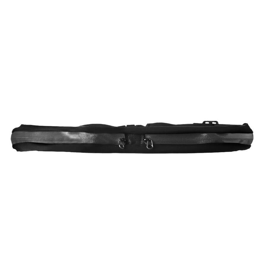 Running Belt Waist Bag | Waterproof Dual Pocket for Phone – Black - MIZO.at