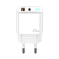 Jellico EU11 20W PD USB-C Ladegerät – Weiß - MIZO.at