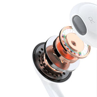 Dudao X14Pro T USB-C Earphones | White In-Ear Headphones - MIZO.at