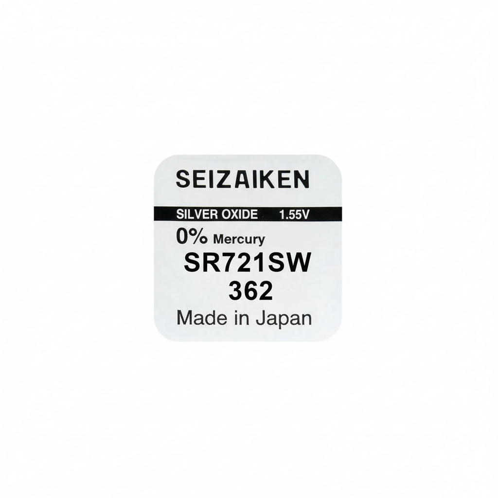 Seizaiken SEIKO 362 SR721SW Silberoxid Uhrbatterie - MIZO.at