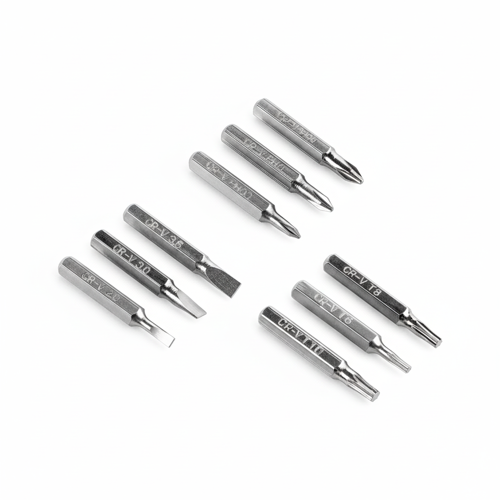 Präzisions Schraubendreher Set 9 Bits Rebel RB-1111 - MIZO.at