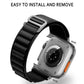 Apple Watch Armband Nylon Schwarz | 42/44/45/49 mm, Komfort & Haltbarkeit - MIZO.at