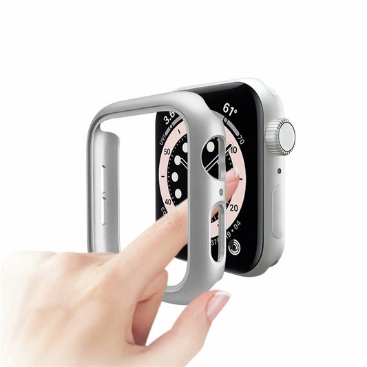 Apple Watch Hülle PC1 Weiß | 45 mm, Stoßfest & Robust - MIZO.at