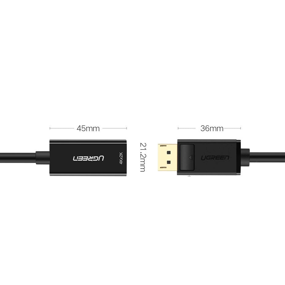 Ugreen DisplayPort to HDMI Adapter | 1080p Video - MIZO.at