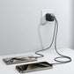 Joyroom JR-TCF13 25W USB-C/USB-A Ladegerät Schwarz Dual-Port PD/QC - MIZO.at