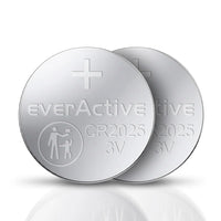 everActive CR2025 Lithium Batterien 5er Pack – 3,0V Knopfzellen
