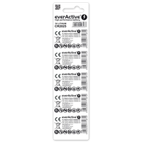 everActive CR2025 Lithium Batterien 5er Pack – 3,0V Knopfzellen