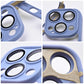 iPhone 15 Plus Mini Bumpers Case Blau – Kamera & Kantenschutz - MIZO.at