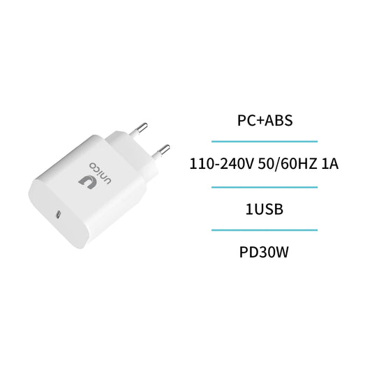 HC4340 USB-C PD 30W Schnellladegerät Weiß