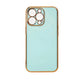 Mint iPhone 12 Pro Max Case – Goldrahmen Farbwechsel Schutzcover Premium - MIZO.at