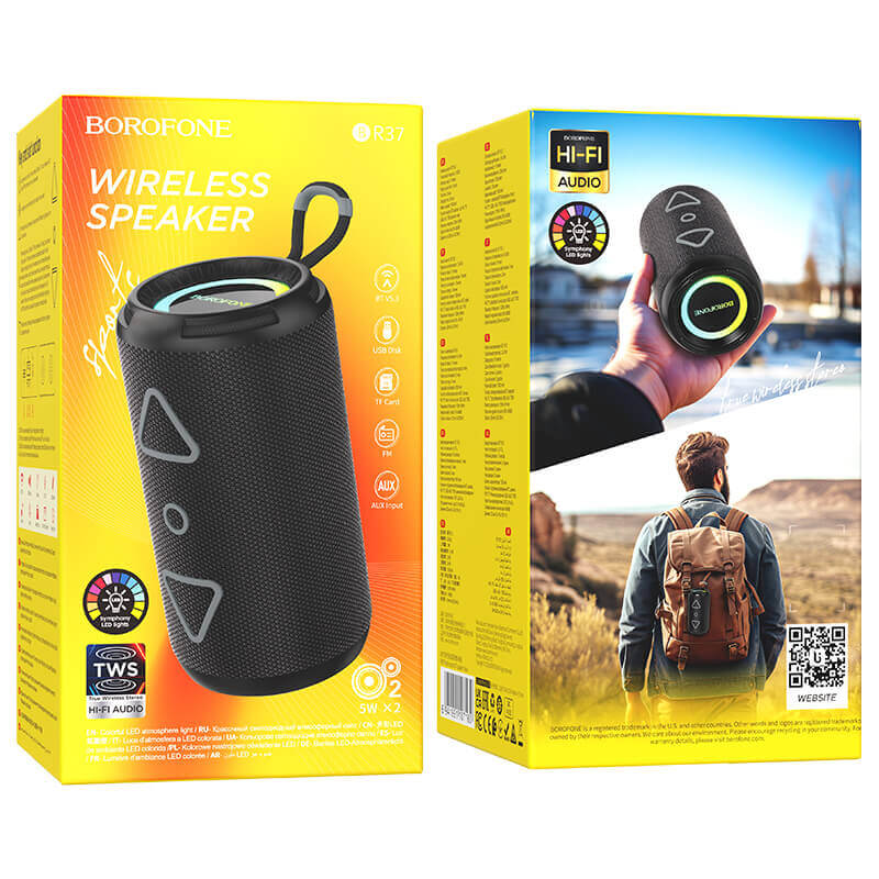 Wireless Bluetooth Speaker BR37 Noble | 10 Hours Playback - MIZO.at