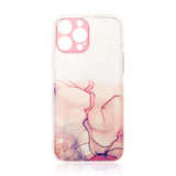 Rosa Marmor iPhone 12 Pro Max Case – Transparent Gel Schutzcover Premium - MIZO.at