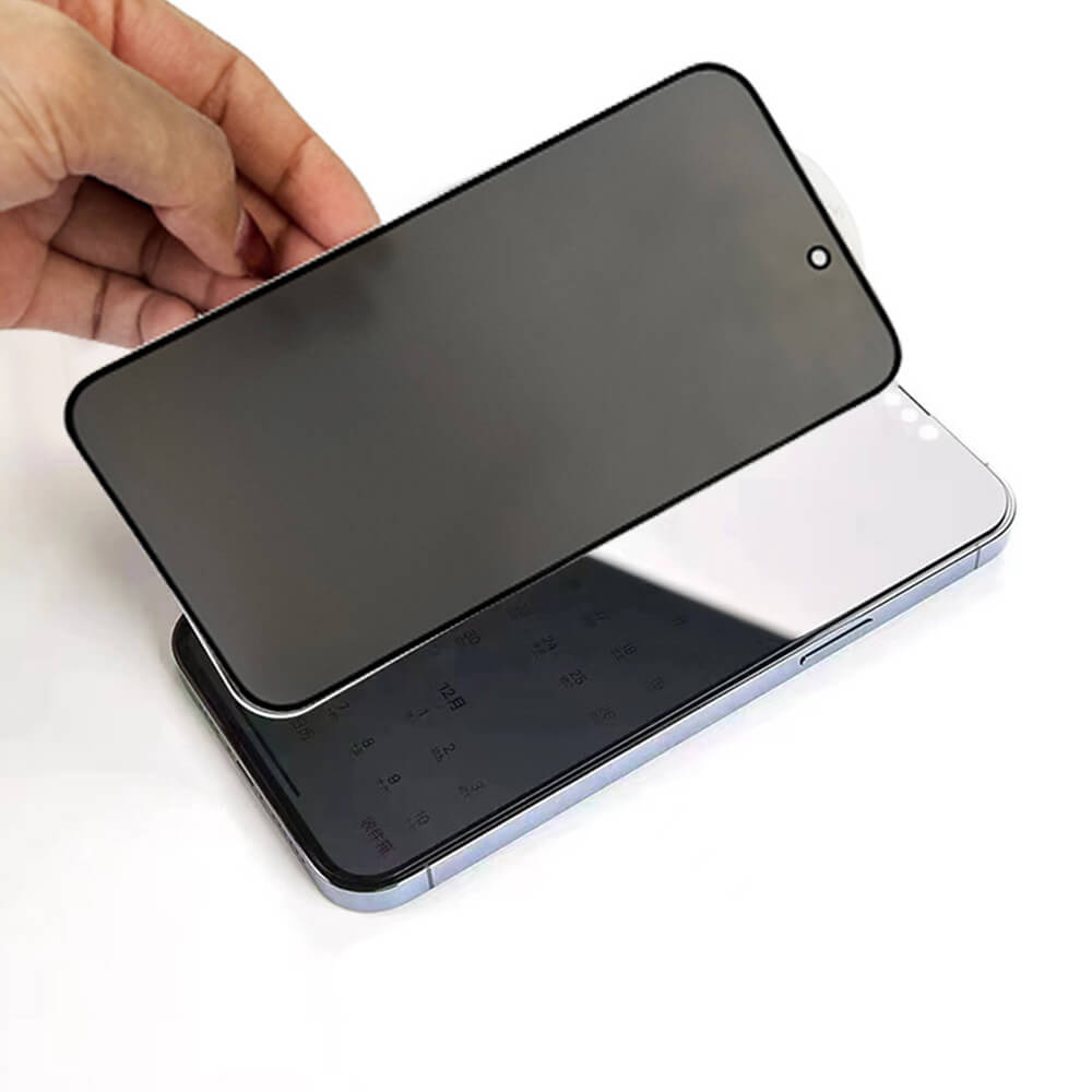 Tempered Privacy Glass for iPhone 15 Pro Max | 9H Protection - MIZO.at