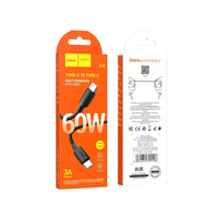 HOCO X96 Type-C to Type-C Cable PD 3A 60W | 1m Black - MIZO.at