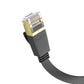 Hoco US07 10 m Cat6 Gigabit Ethernet Kabel – Flach Schwarz - MIZO.at