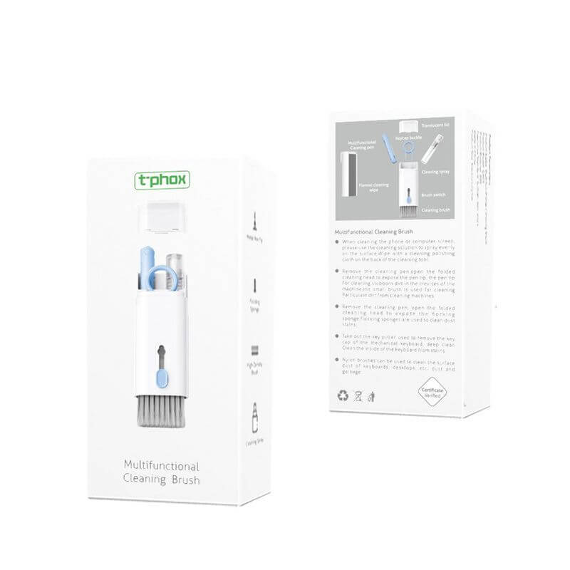 T-PHOX Electronics Cleaner | 7-in-1 Multifunctional Kit Black - MIZO.at
