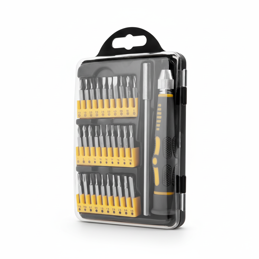 Präzisions Schraubendreher Set 32 Bits Torx PH PZ Hex Feinmechanik - MIZO.at