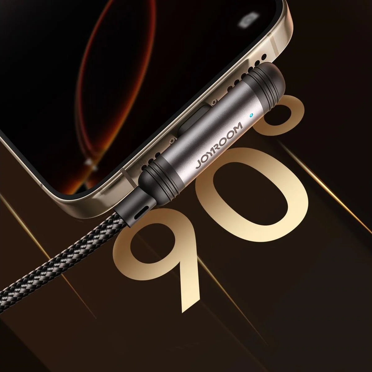 USB C auf Lightning Kabel 30W 90° Winkel Schnellladekabel Joyroom S-A56
