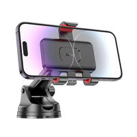 HOCO H22 Car Phone Holder Windshield Dashboard Black