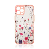 Rosa Floral iPhone 12 Pro Case – Blumenmuster Schutzcover Premium - MIZO.at