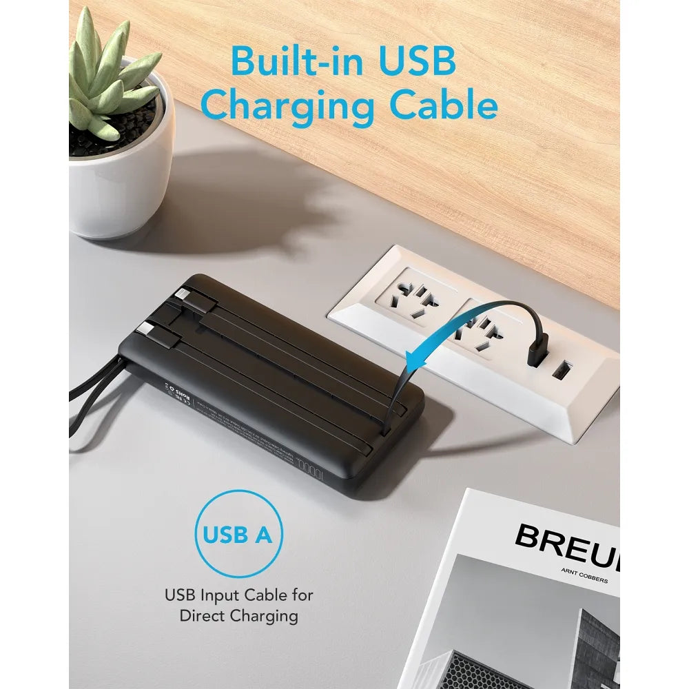VEGER C10 Power Bank | 10000mAh Multi-Port Charging - MIZO.at