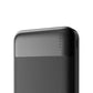 Dudao K18-1W Powerbank 10.000mAh, Triple Port (USB-A/C), Schwarz - MIZO.at