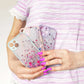 Hellblau Floral iPhone 12 Pro Case – Blumenmuster Schutzcover Premium - MIZO.at