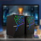 Forev PC Lautsprecher Stereo RGB Beleuchtet Schwarz FV206 - MIZO.at