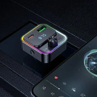 Hoco Auto-Ladegerät 30W QC 3.0 PD FM Transmitter E81 Schwarz - MIZO.at