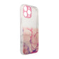 iPhone 12 Pro Floral Case Hellblau – Blumenmuster Schutzcover Premium - MIZO.at