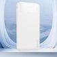 Dudao K18-1W Powerbank 10.000mAh, Triple Port (USB-A/C), Weiß - MIZO.at