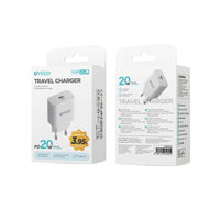 HC2348 USB-C PD 20W Schnellladegerät Schwarz