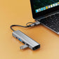 Tech-Protect HB03 5-in-1 USB-C Hub - Ethernet USB-Erweiterung Space Grau - MIZO.at