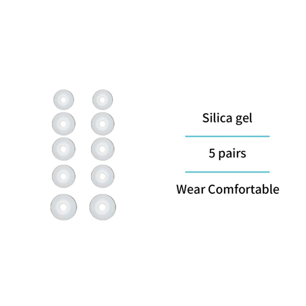 EP1900 Silikon Ohrstöpsel 5 Paar Ersatz Weiß