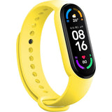 Ersatzarmband für Xiaomi Mi Band 5/6/7 | Gelb, Silikon, Verstellbar - MIZO.at